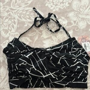 Black and White Women's Tank Top